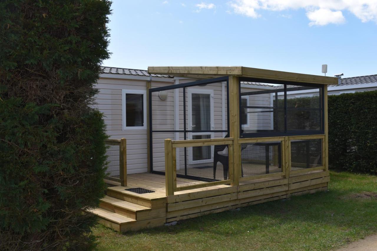 Camping Paradis Le Moulin Des Oies Belz Exterior foto